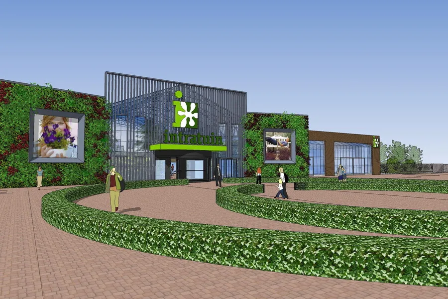 Nieuwbouw Intratuin, Halsteren (Nederland) 2011
